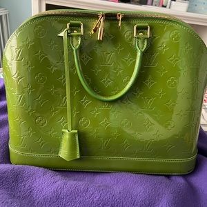 Green Louis Vuitton Purse